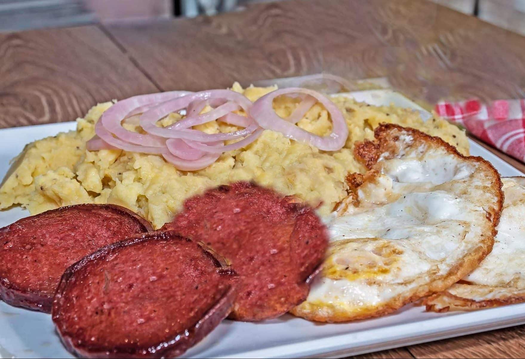 Mangú, plato típico de República Dominicana
